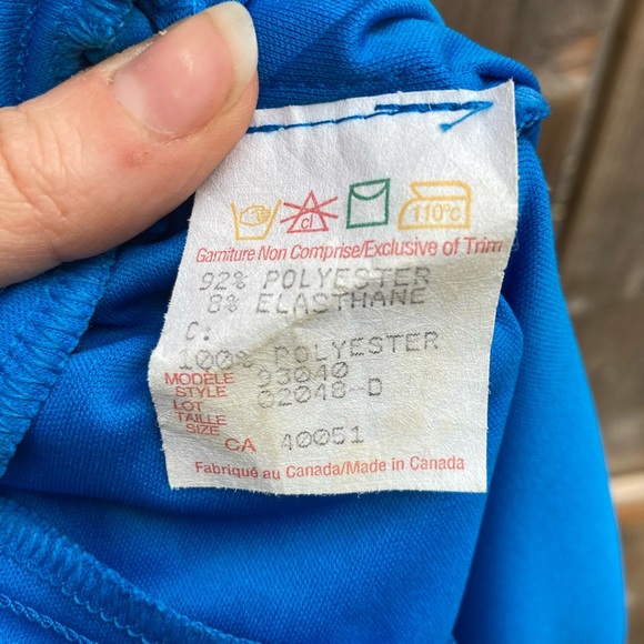 Frank Lyman Blue Ruffle Dress - Picture 9 of 11